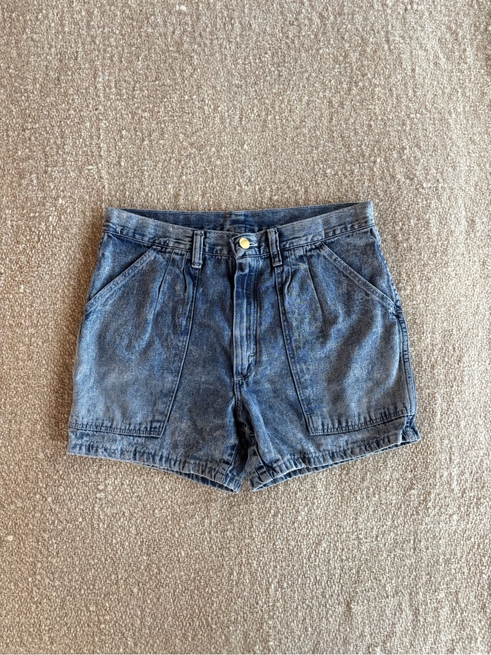 Vintage 80’s Acid Wash Denim Shorts